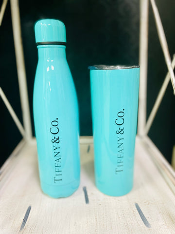 Tiffany & Co. Water Bottle or Coffee Tumbler  - Tiffany Blue