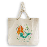 Seas the Day Mermaid: Dishtowel