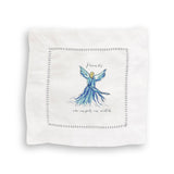 Blue Angel with Friends Are Angels: Dishtowel