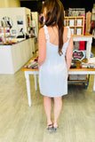 Simply Perfect Ruffle Strap Mini Dress - Off White