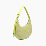 Luna Coastal Straw Shoulder Purse