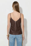 The Whipstitch Vegan Leather Cami