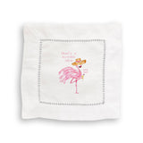 Terrible Idea Flamingo Dishtowel