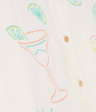 Tequilin' Time Cabana Shirt - Men's Embroidered Button Down