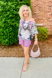 Marilyn Printed Italian Sweater