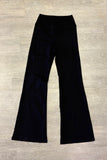 Jersey Bootcut Legging -Black