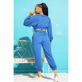 Cropped French Terry Jogger Sweatpants