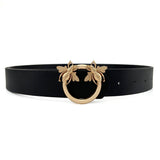 Retro Bees Buckle Belt