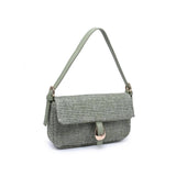 Gloria - Straw Crossbody: Ivory