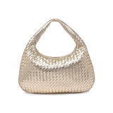 Adela Woven Hobo - Gold