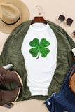 St. Patrick Clover Sequin Graphic Tee