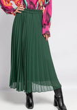Amore Long Pleated Skirt