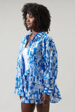Nala Floral Regie Boyfriend Button Down Shirt