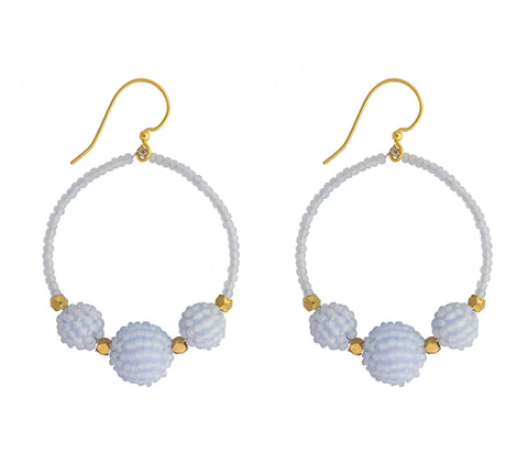 The Uptown Girl Hoop - Sky