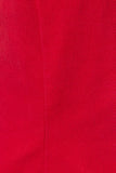 Vest-Style Romper with Micro Shorts- Red