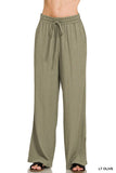 Lynda Linen Drawstring Pants