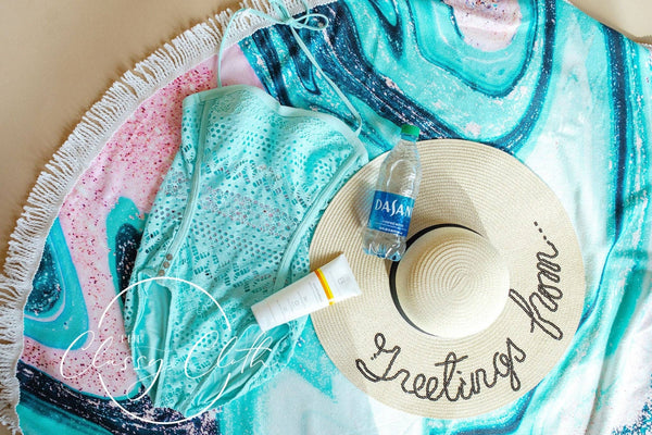 Beach Towel - Electric Swirl RTS