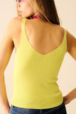 Q2 Comfy Ribbed Tank Top