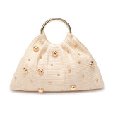 Harper Evening Bag: Natural