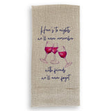 Here's to Friends We'll Never Forget: Dishtowel