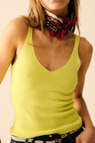Q2 Comfy Ribbed Tank Top