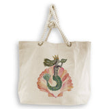Mermaid with Crown: Dishtowel