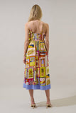 Senia Midi Dress Talmar Postcard- Multi