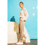 Cropped French Terry Jogger Sweatpants