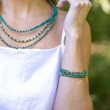 Aasha Chic Seagrass Coil Bracelet