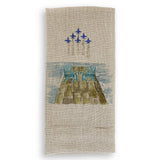 Dock with The Blues: Dishtowel