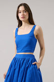Epsie Smocked Crop Top