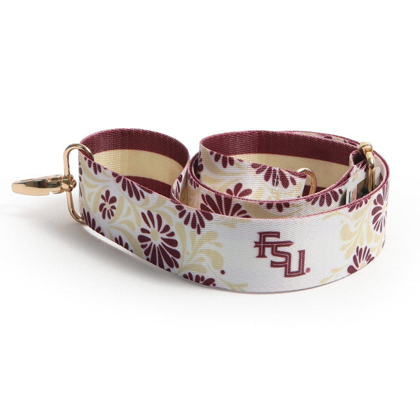 Florida State Seminoles Floral Purse Strap – 1.5"