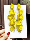 Cascading Petals Acrylic Earring