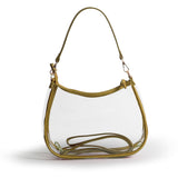 Sara Clear Purse - Metallic Gold