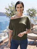 Made in Italy Solid Asymmetric Top