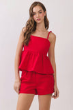 Caitlyn Gameday Peplum Top