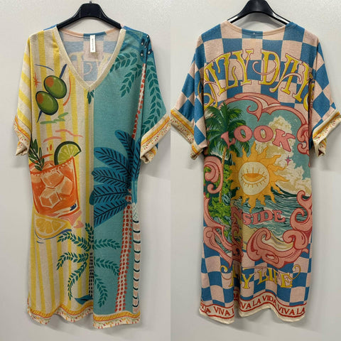 Salty Days Lurex Dress