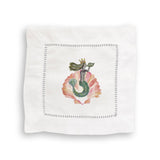 Mermaid with Crown: Dishtowel