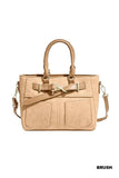 Davon Denim Pocket Patch Tote Bag