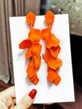 Cascading Petals Acrylic Earring