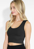 Simply Niki Deep Scoop Neck Crop Top