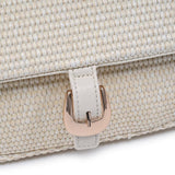 Gloria - Straw Crossbody: Ivory