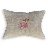 Terrible Idea Flamingo Dishtowel