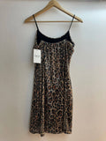 Italian Sequin Leopard Mini Dress