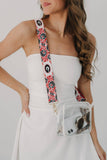 Georgia Bulldogs Floral Purse Strap – 1.5"