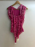 Italian Leopard Mesh Bodysuit