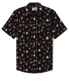 Black Magic Button Down Shirt - Men's Halloween Hawaiian