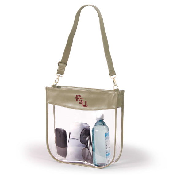 Florida State Large Clear Purse with Zipper by Desden: Default Value
