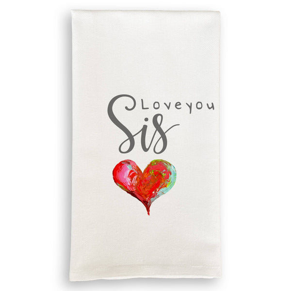 Love You Sis: Dishtowel