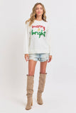 Holly Jolly Holiday Christmas Sweater